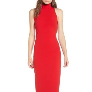 Leith Red Body-Con Dress